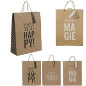 Sac Cadeau Kraft MM 28x12x37cm 