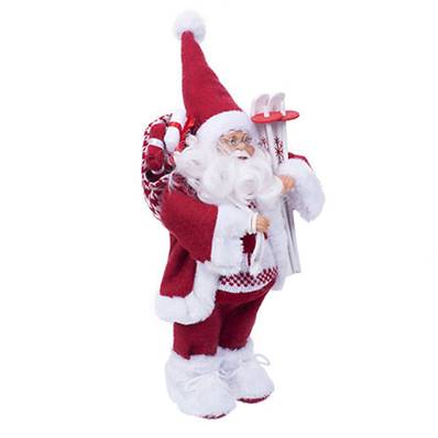 Père Noël Tradition Rouge 30cm