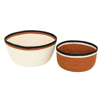 Panier Jute Automne X2