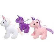 Peluche Licorne 15 cm 3 Coul. Ass