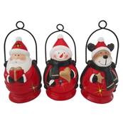 Lanterne Lumineuse de Noël 11,8 x 7,5 x 7,2 Cm