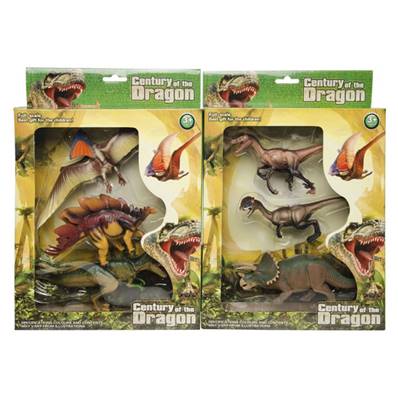 Boite Dinosaure 3 Pièces 28 x 23 x 6 Cm