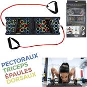 Planche De Musculation 17 En 1 Avec Elastique