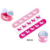 Bracelet Snap Licorne 22 x 3 Cm