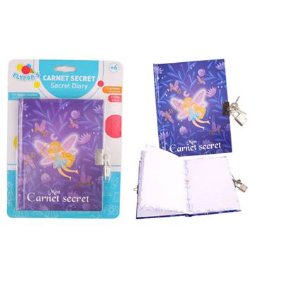 Blister Carnet Secret 11 x 15 Cm