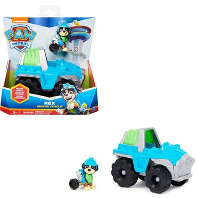 SPINMASTER - Vehicule + Fig Rex Pat P