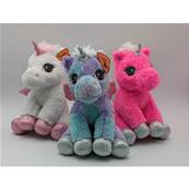 Licorne 3 Assortiments 25 Cm
