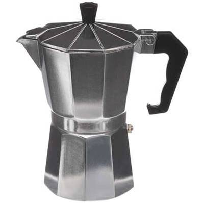 Cafetière Italienne Argent 6 tasses