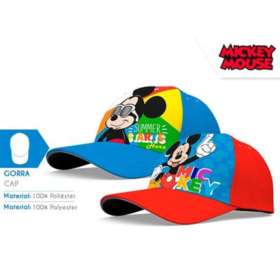 Casquette Mickey 2 Assorties