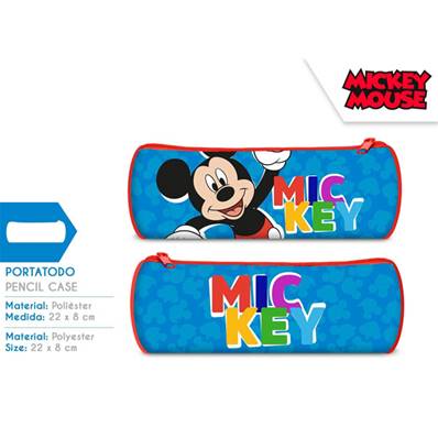 Trousse Cylindrique Mickey 22 Cm