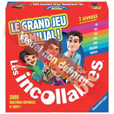 Ravensburger - Le Grand Jeu Familial Des Incollables