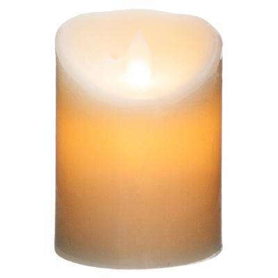 Bougie Led Blanc Cassé  H14.5