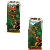 Boite Dinosaure 5 Pièces 13 Cm 2 Assortiments