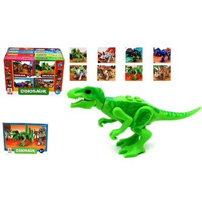 Boite Dinos Puzzle 3D 12 Cm