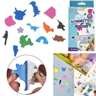 Gommettes x 200 pces 