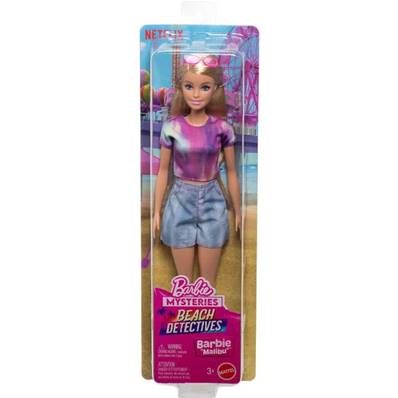 Poupée Les Mystères de Barbie Détectives de Plage Malibu