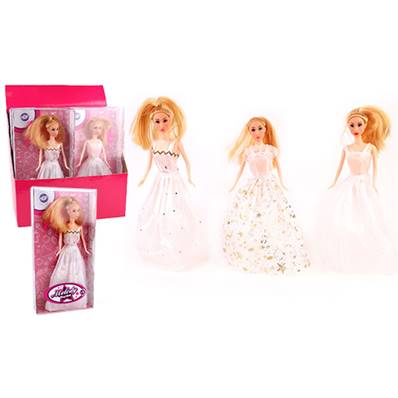 Boite Poupee Mariée 29 Cm