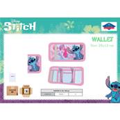 Porte Feuille Stitch 26 x 13 Cm