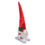 Gnome Rouge Luge 25cm