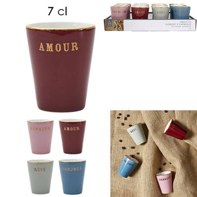 Tasse Expresso Colore Emotion 7cl 
