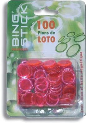 Blister 100 Pions Magnetiques      