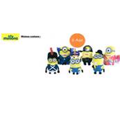 Peluche Minion 22 cm Costume (existe en 6 modèles différents)