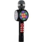Micro Karaoké Avec Enceinte Multimédia, Leds Animées + Carte 4 Go
