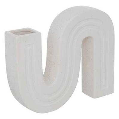 Soliflore Ceramique OLM blanc  h20