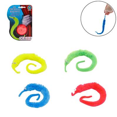 Animal Chenille Magique 20 Cm 4 Couleurs
