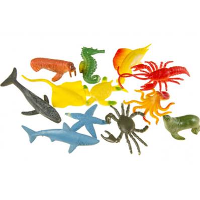 Sachet 12 Animaux de Mer