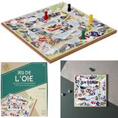 Jeu de L'Oie en Bois